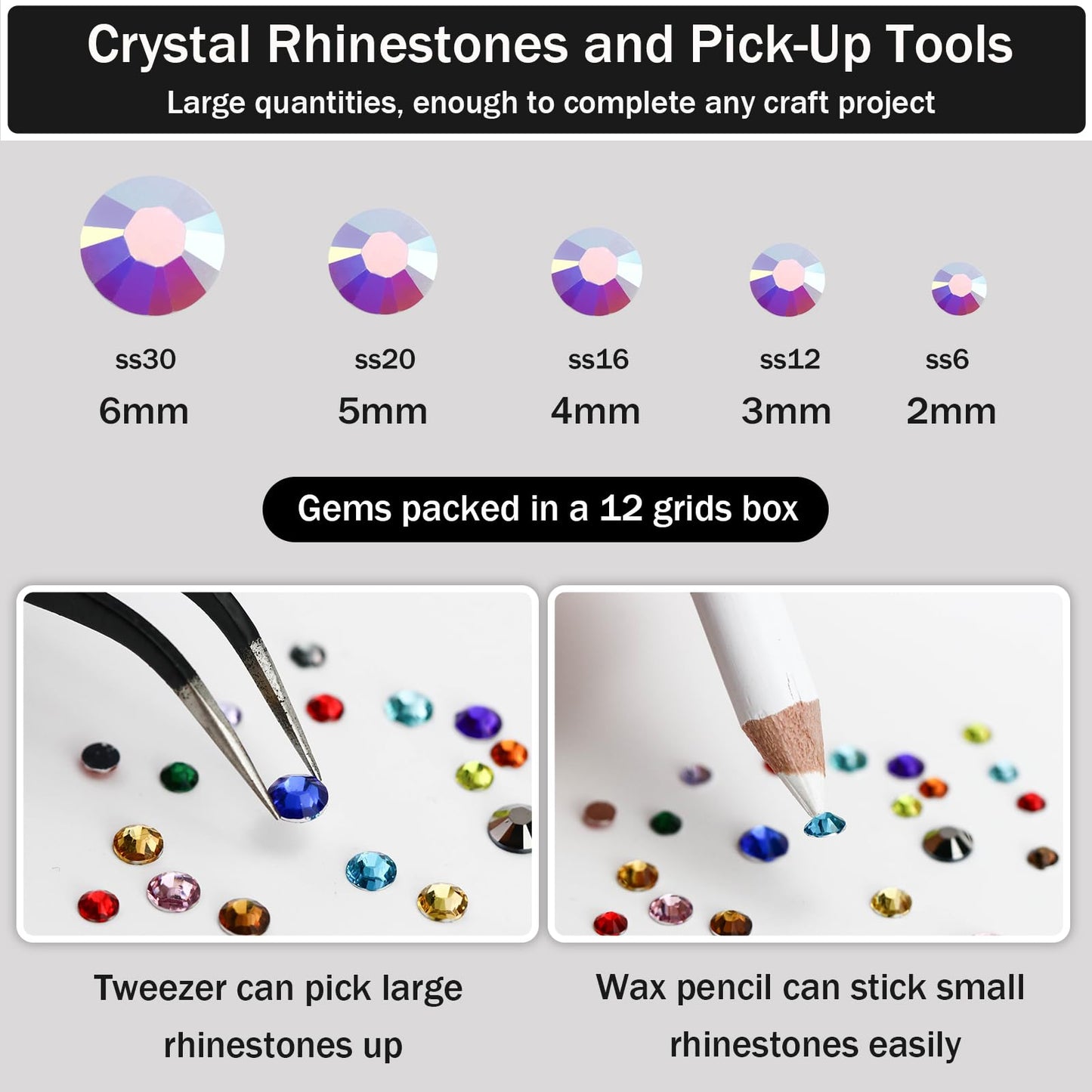 B7000 Clear Glue with 4000PCS Light Blue AB Rhinestones for Crafts Clothing Fabric Shoes, Glue Fix Sky Blue Flatback Gems for Nails Face Jewelry, Mixed 5 Sizes Diamond Gemstones Bejeweled Kit