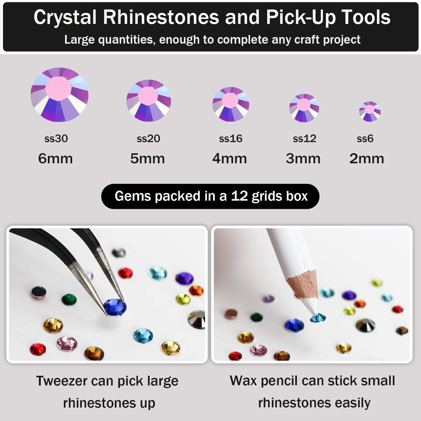 B7000 Clear Glue with 4000PCS Light Blue AB Rhinestones for Crafts Clothing Fabric Shoes, Glue Fix Sky Blue Flatback Gems for Nails Face Jewelry, Mixed 5 Sizes Diamond Gemstones Bejeweled Kit
