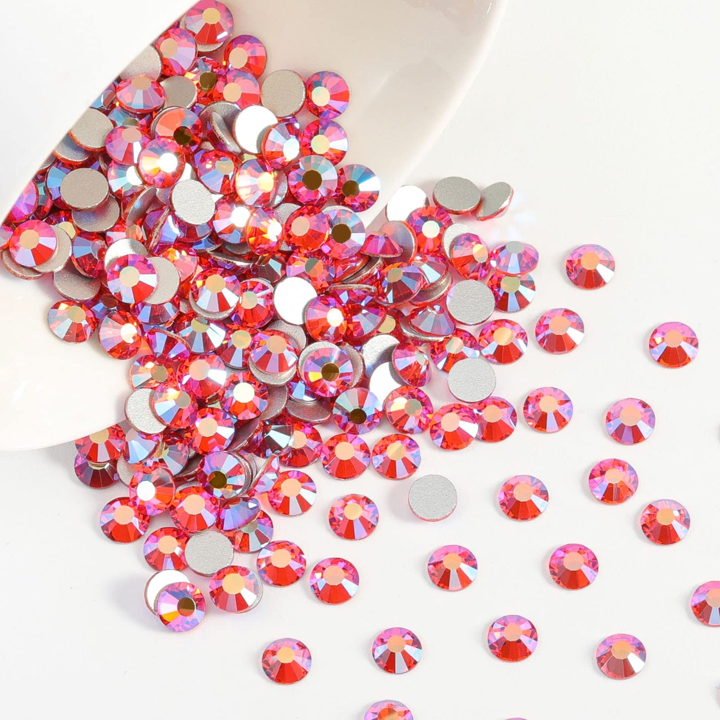 Beadsland 1440 Piece Flat Back Crystal Rhinestones Round Gems, Sapphire(SS10(2.7-2.8mm))