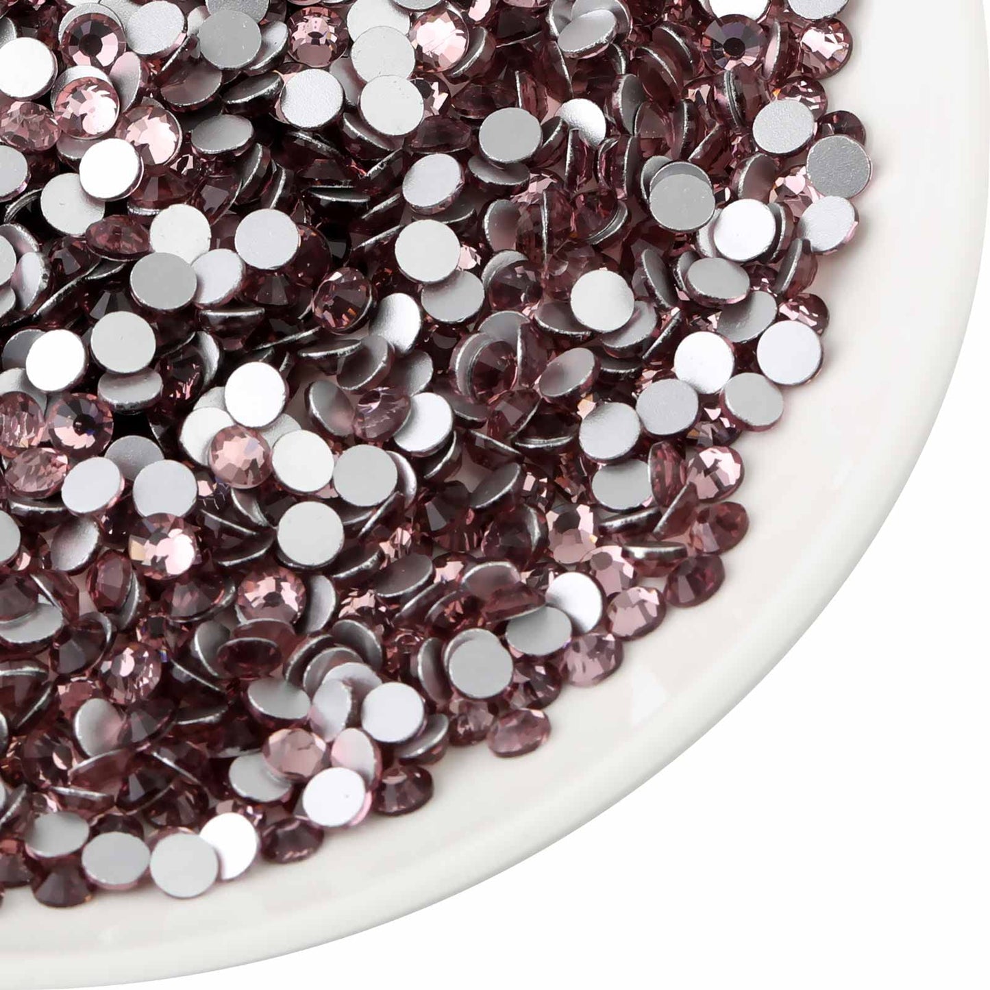 Beadsland 1440 Piece Flat Back Crystal Rhinestones Round Gems, Sapphire(SS10(2.7-2.8mm))