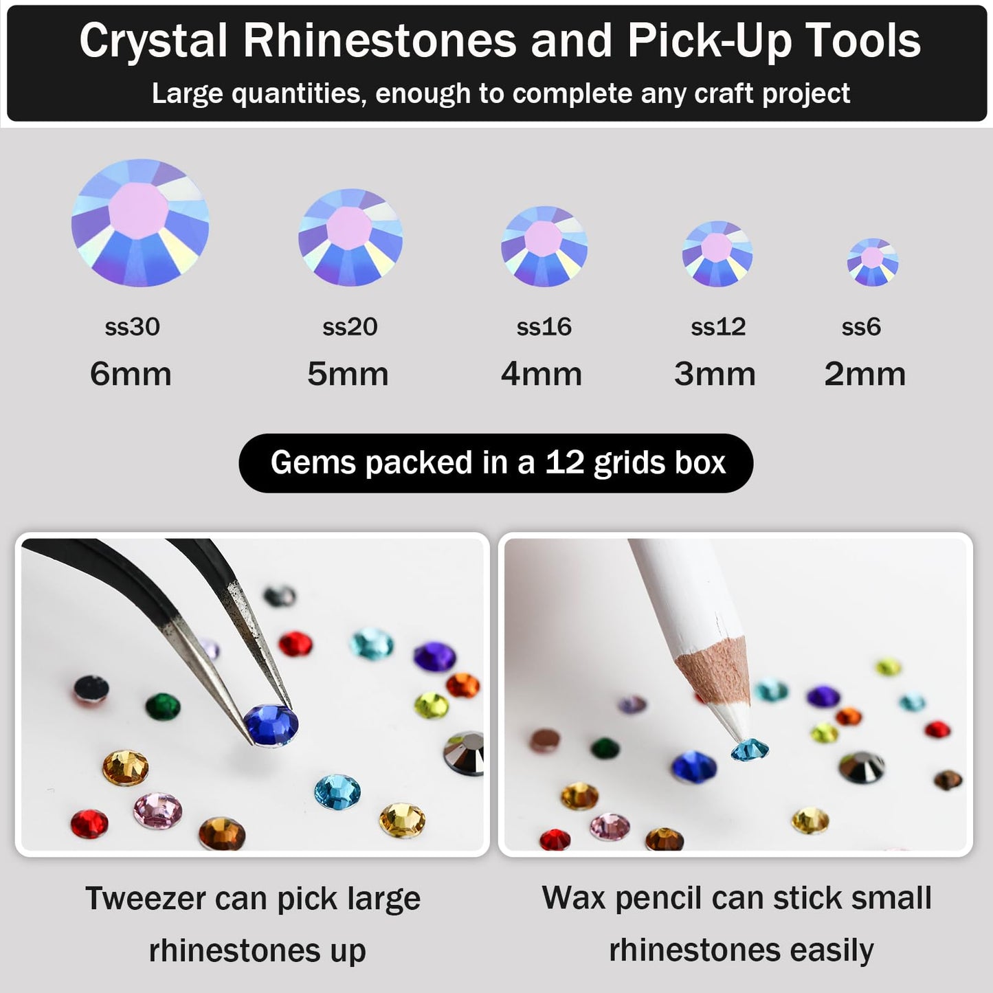 B7000 Clear Glue with 4000PCS Light Blue AB Rhinestones for Crafts Clothing Fabric Shoes, Glue Fix Sky Blue Flatback Gems for Nails Face Jewelry, Mixed 5 Sizes Diamond Gemstones Bejeweled Kit