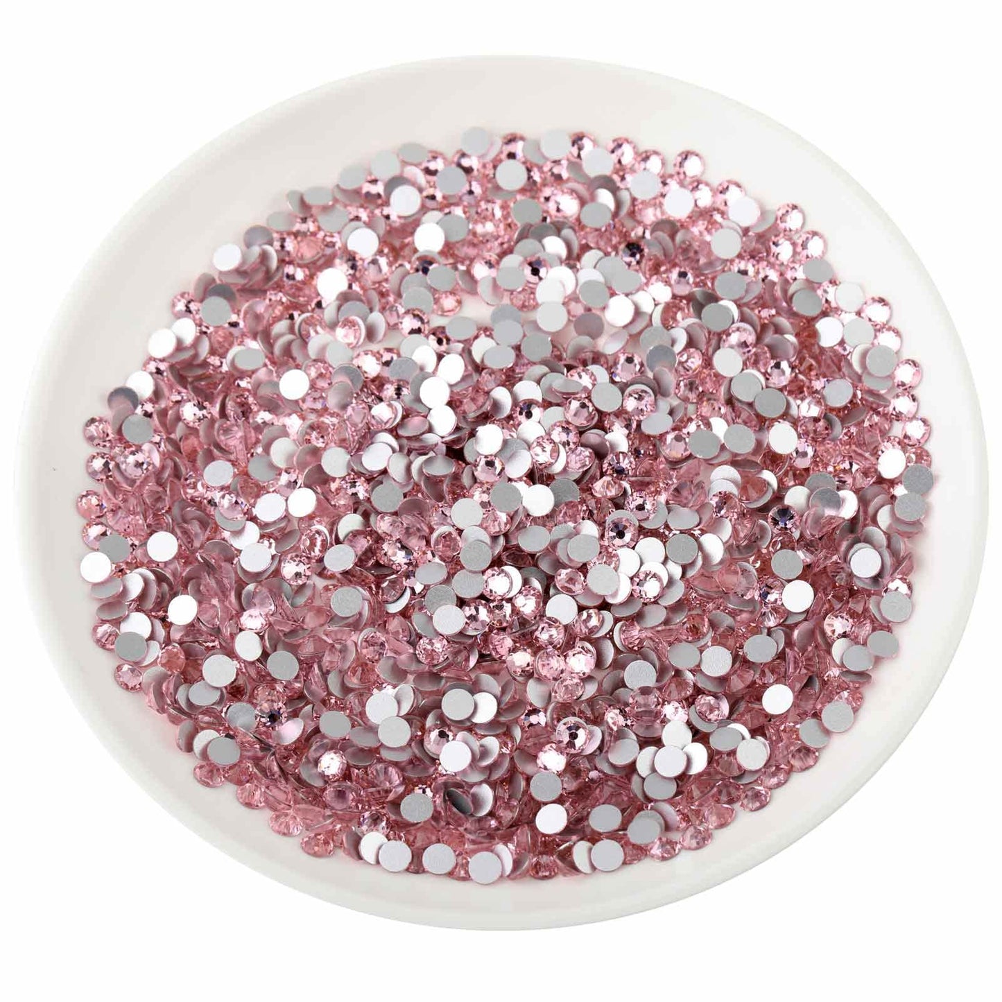 Beadsland 1440 Piece Flat Back Crystal Rhinestones Round Gems, Sapphire(SS10(2.7-2.8mm))