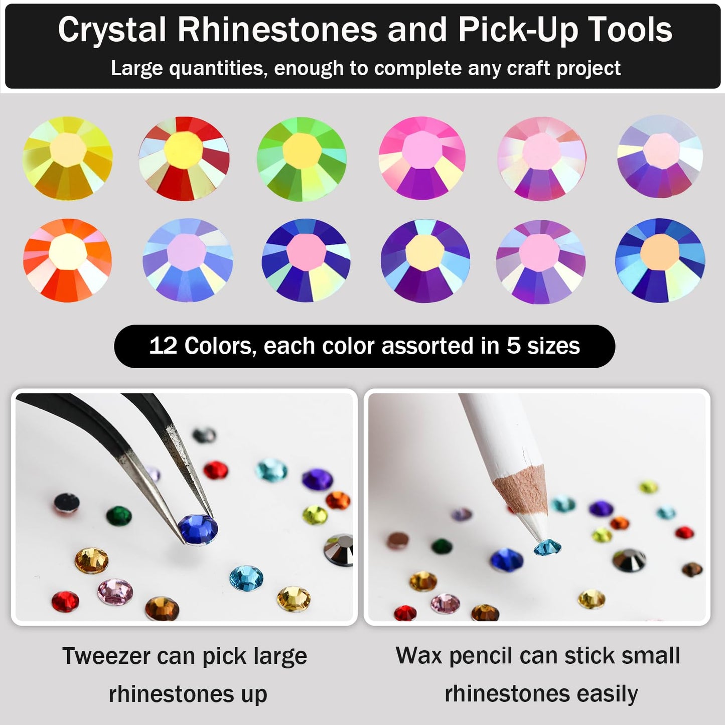 B7000 Clear Glue with 4000PCS Light Blue AB Rhinestones for Crafts Clothing Fabric Shoes, Glue Fix Sky Blue Flatback Gems for Nails Face Jewelry, Mixed 5 Sizes Diamond Gemstones Bejeweled Kit