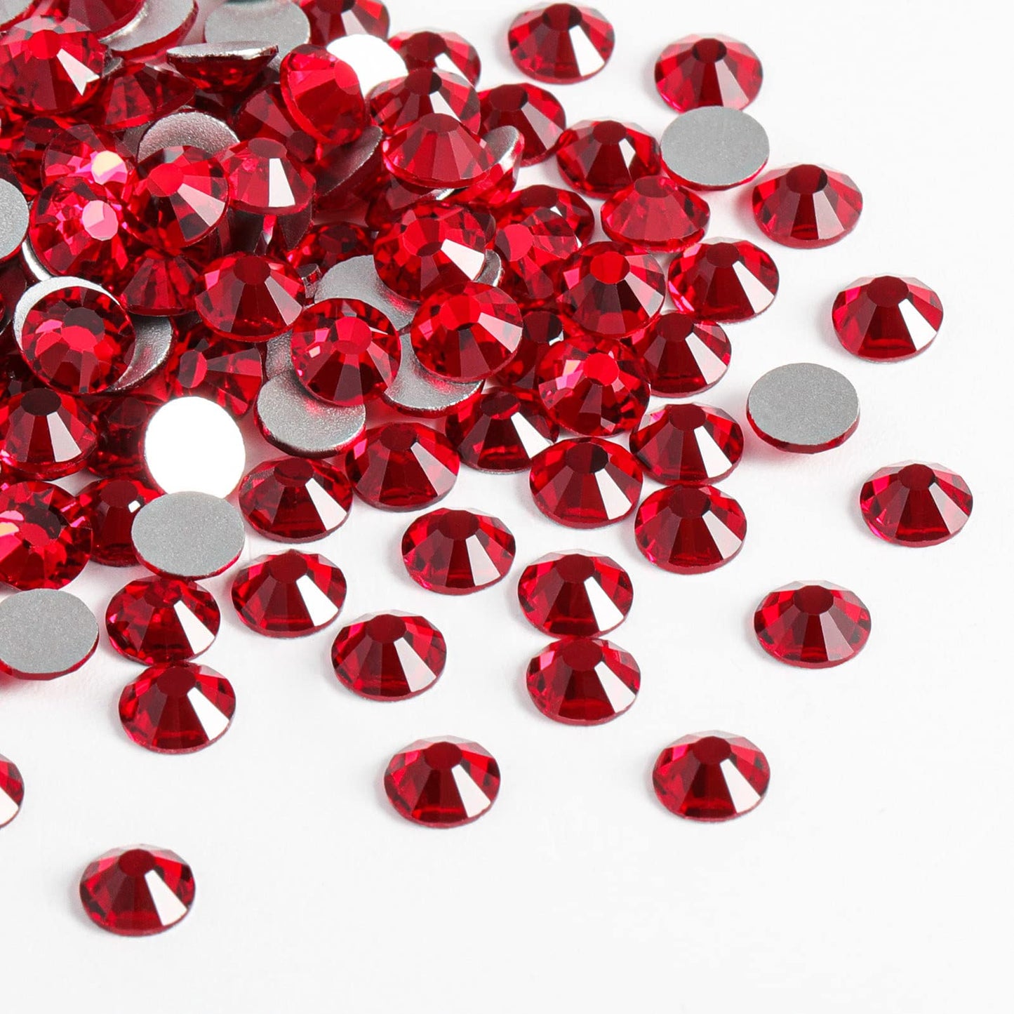 Beadsland 1440 Piece Flat Back Crystal Rhinestones Round Gems, Sapphire(SS10(2.7-2.8mm))