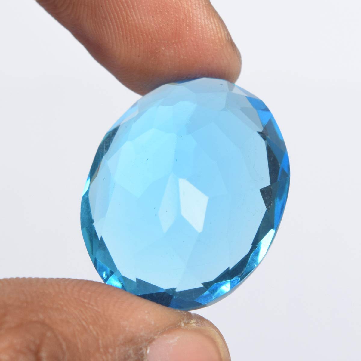 GEMHUB Gemstone For Necklace 9.10-118.50 Carat | Topaz | Citrine | Amethyst | Aquamarine Loose Gemstones Jewelry Making For Women And Mens