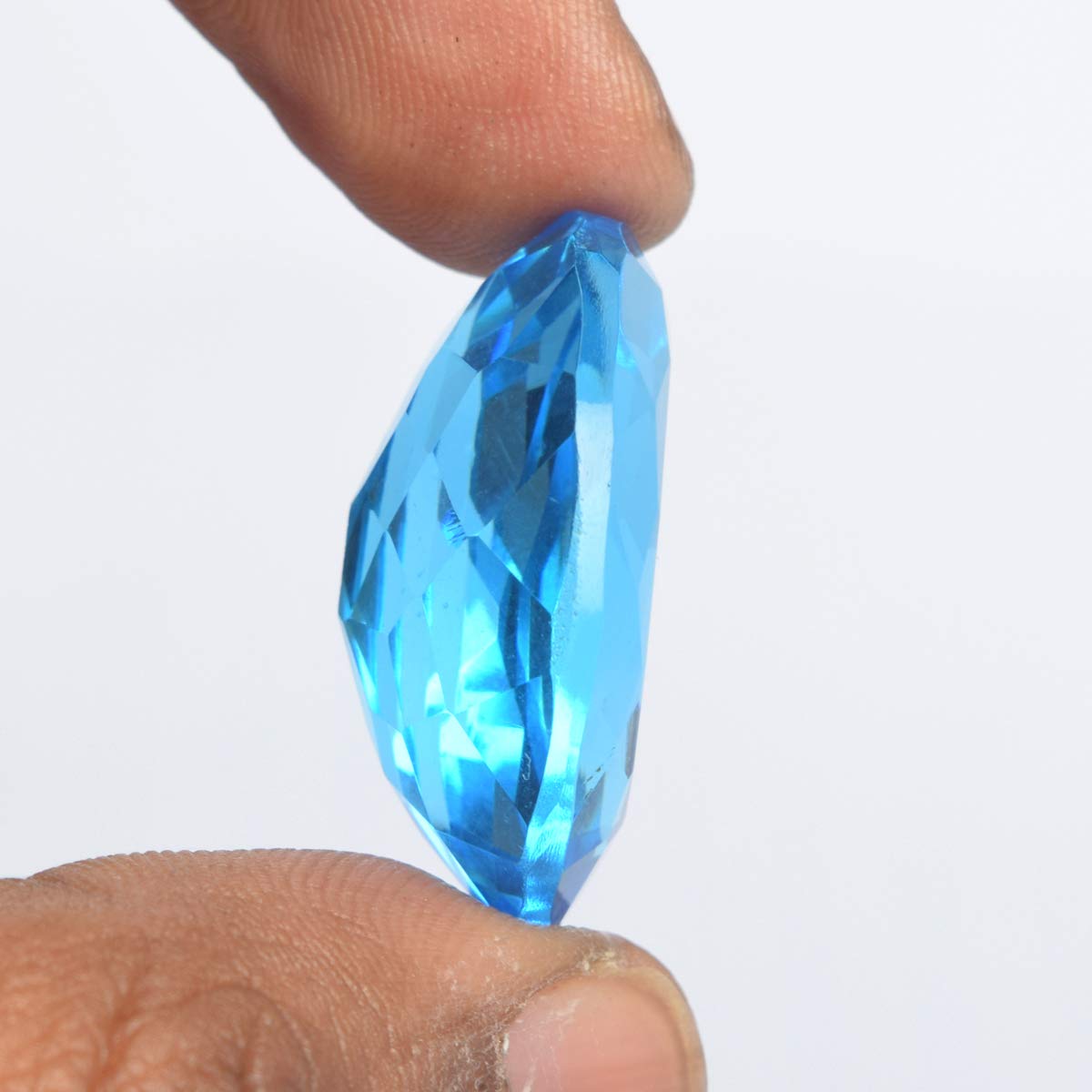 GEMHUB Gemstone For Necklace 9.10-118.50 Carat | Topaz | Citrine | Amethyst | Aquamarine Loose Gemstones Jewelry Making For Women And Mens