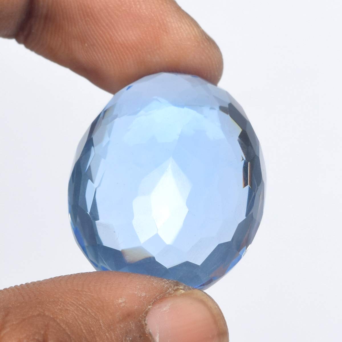 GEMHUB Gemstone For Necklace 9.10-118.50 Carat | Topaz | Citrine | Amethyst | Aquamarine Loose Gemstones Jewelry Making For Women And Mens