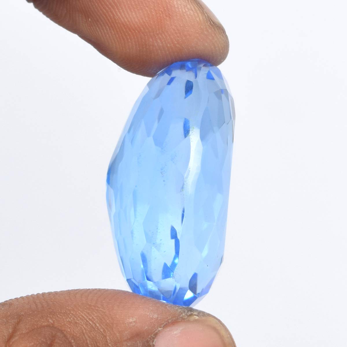 GEMHUB Gemstone For Necklace 9.10-118.50 Carat | Topaz | Citrine | Amethyst | Aquamarine Loose Gemstones Jewelry Making For Women And Mens