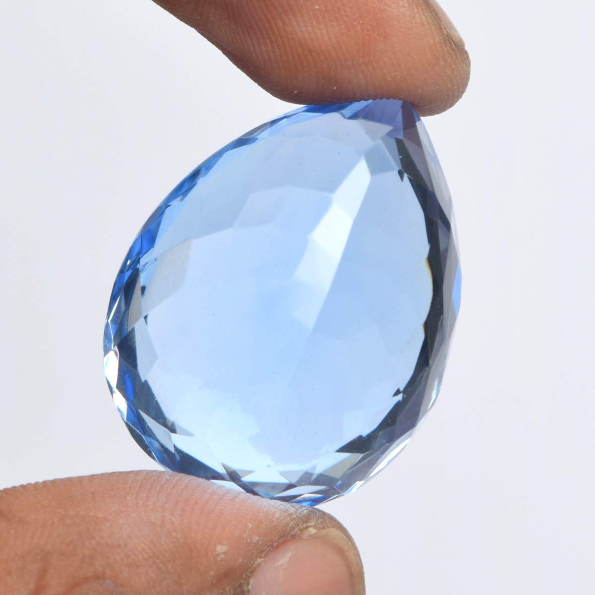 GEMHUB Gemstone For Necklace 9.10-118.50 Carat | Topaz | Citrine | Amethyst | Aquamarine Loose Gemstones Jewelry Making For Women And Mens