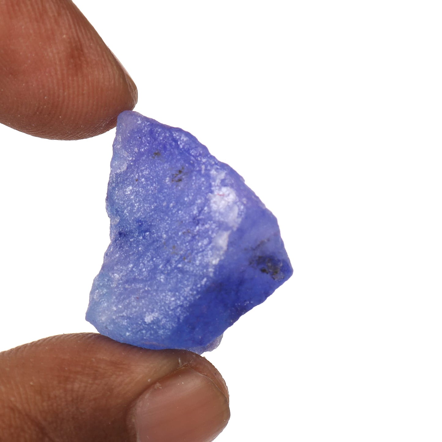 REAL-GEMS Gemstone Beads For Necklace 12.45-65.00 Blue Sapphire Crystal Beads Necklace For Women And Men