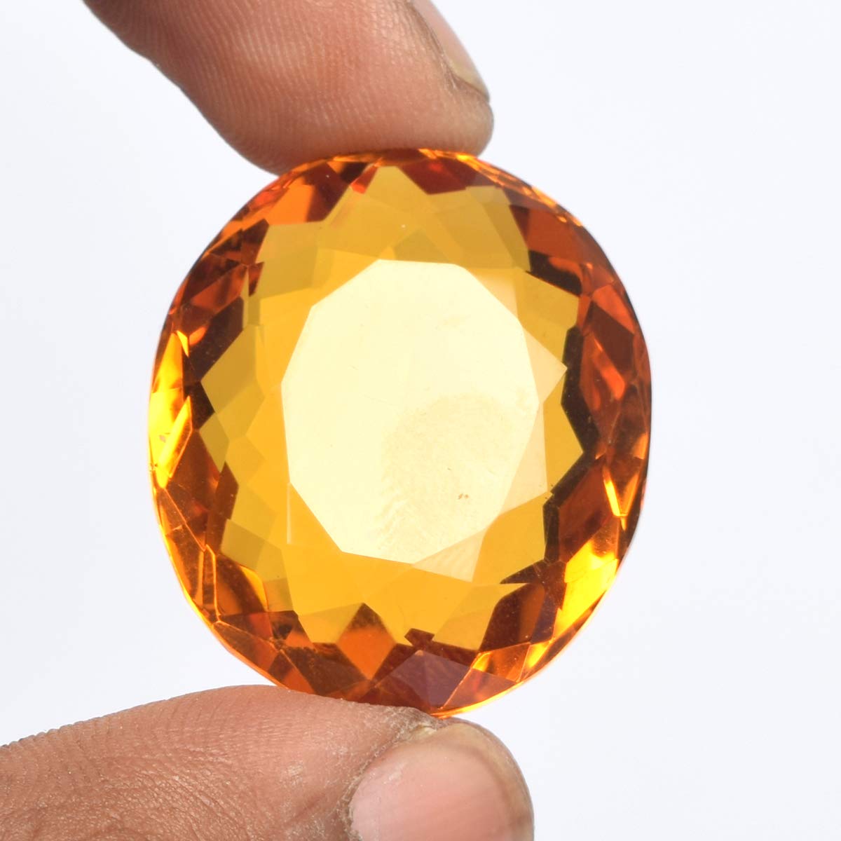 GEMHUB Gemstone For Necklace 9.10-118.50 Carat | Topaz | Citrine | Amethyst | Aquamarine Loose Gemstones Jewelry Making For Women And Mens