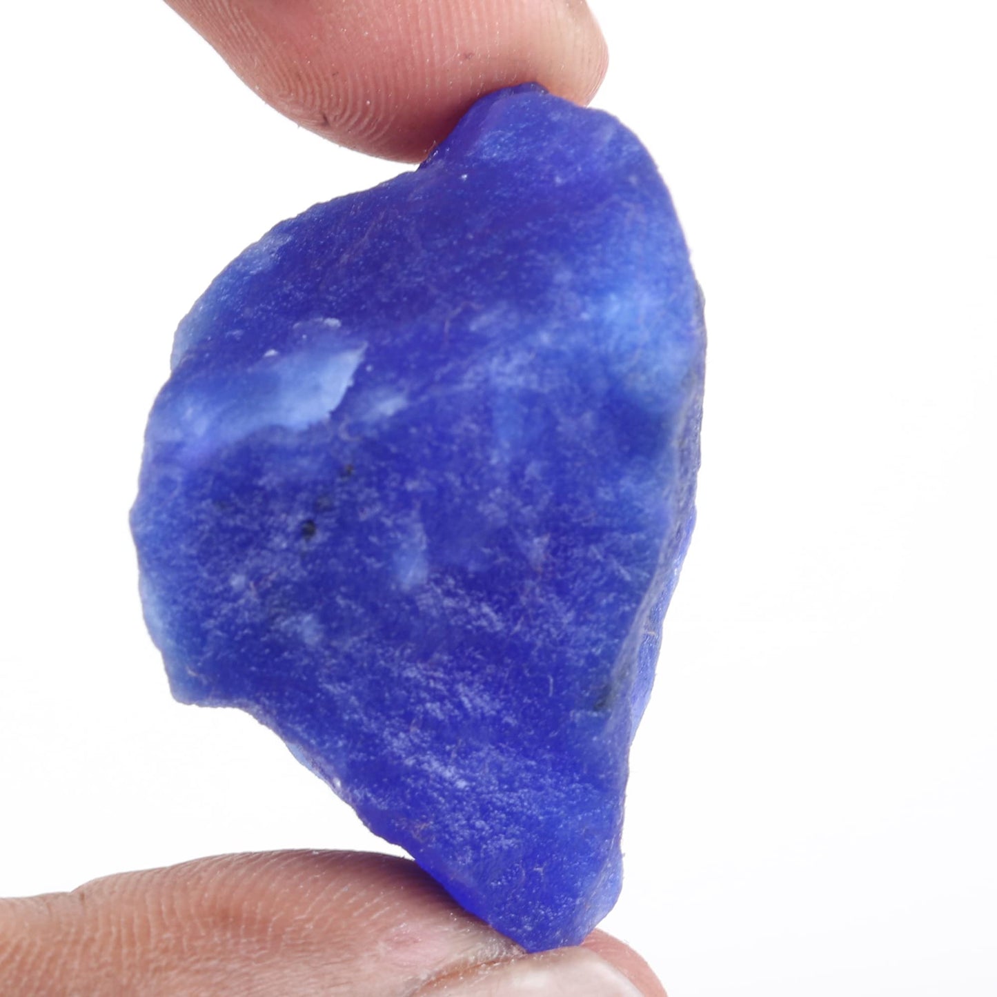 REAL-GEMS Gemstone Beads For Necklace 12.45-65.00 Blue Sapphire Crystal Beads Necklace For Women And Men