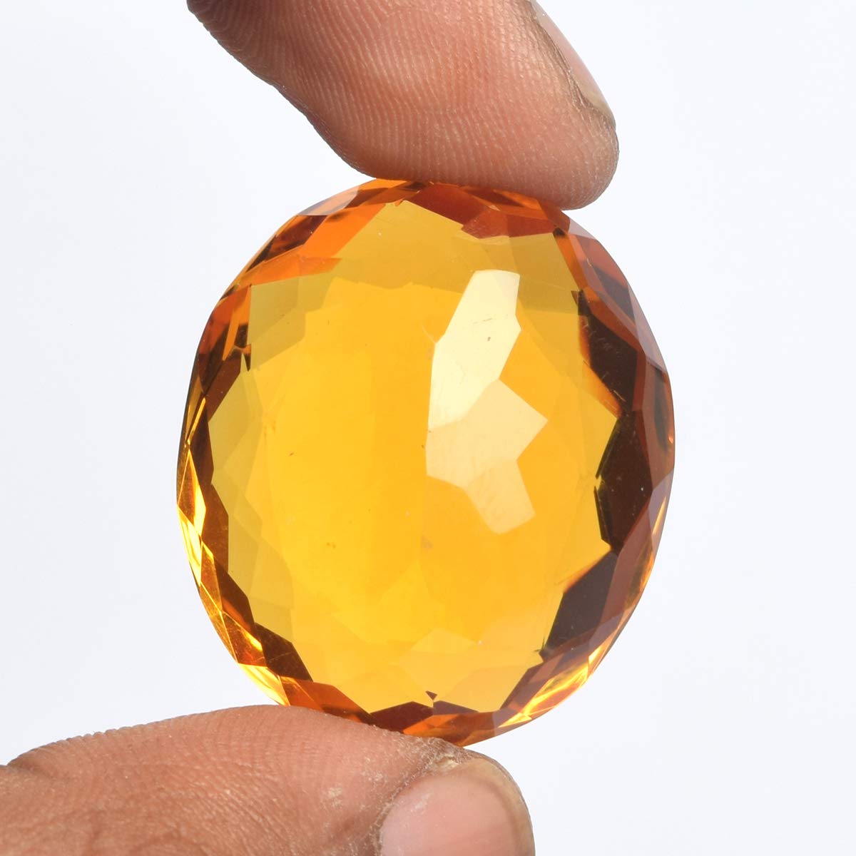 GEMHUB Gemstone For Necklace 9.10-118.50 Carat | Topaz | Citrine | Amethyst | Aquamarine Loose Gemstones Jewelry Making For Women And Mens