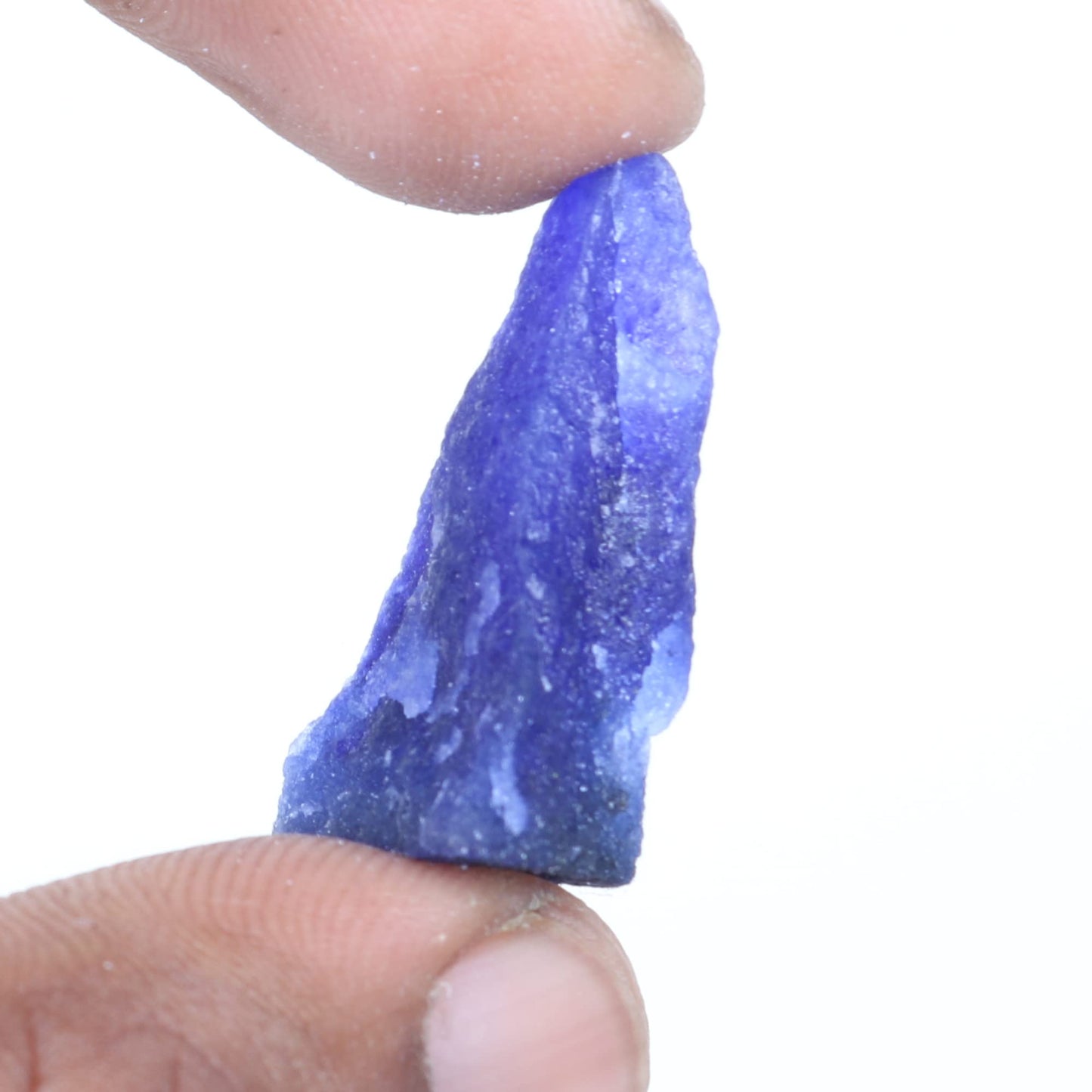 REAL-GEMS Gemstone Beads For Necklace 12.45-65.00 Blue Sapphire Crystal Beads Necklace For Women And Men