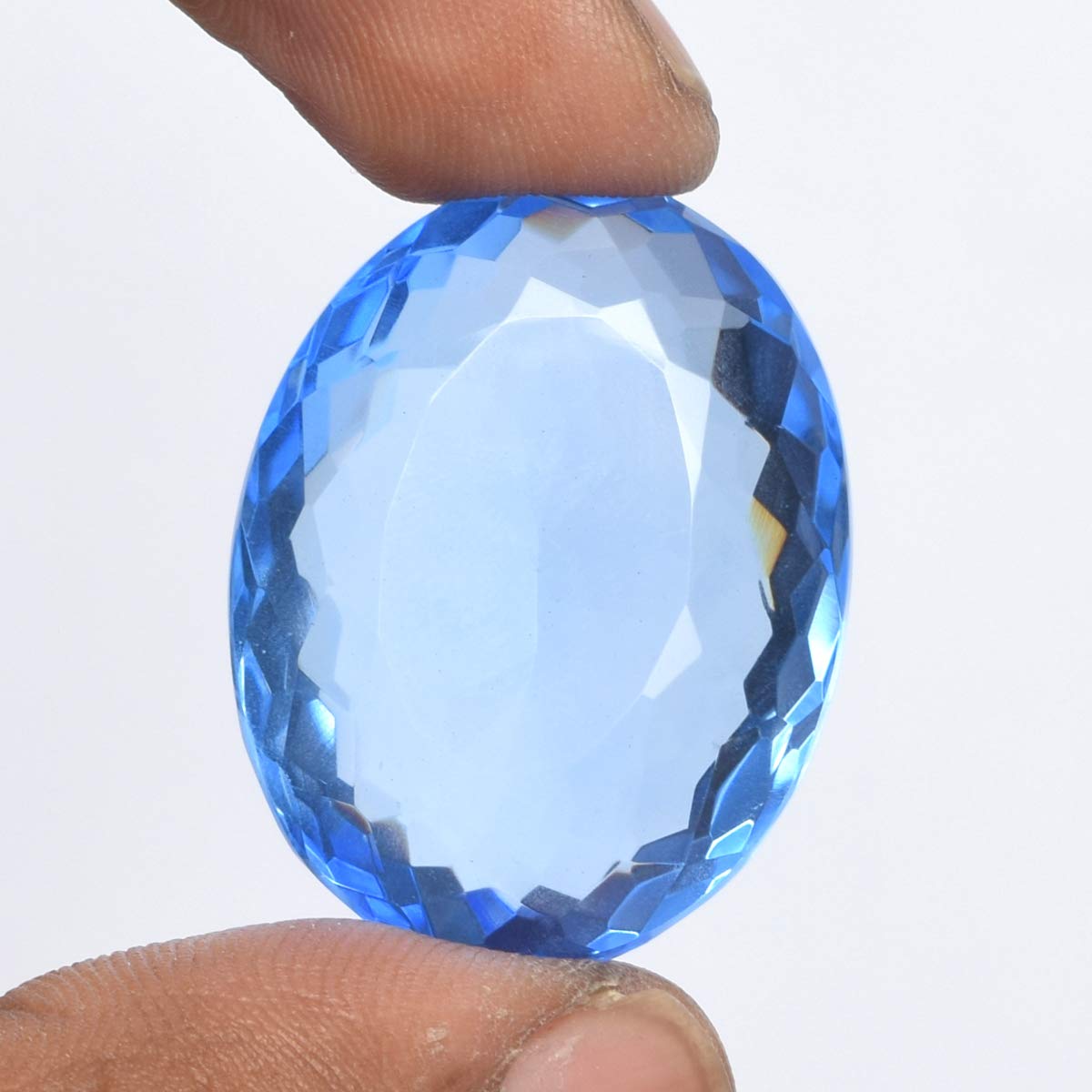 GEMHUB Gemstone For Necklace 9.10-118.50 Carat | Topaz | Citrine | Amethyst | Aquamarine Loose Gemstones Jewelry Making For Women And Mens