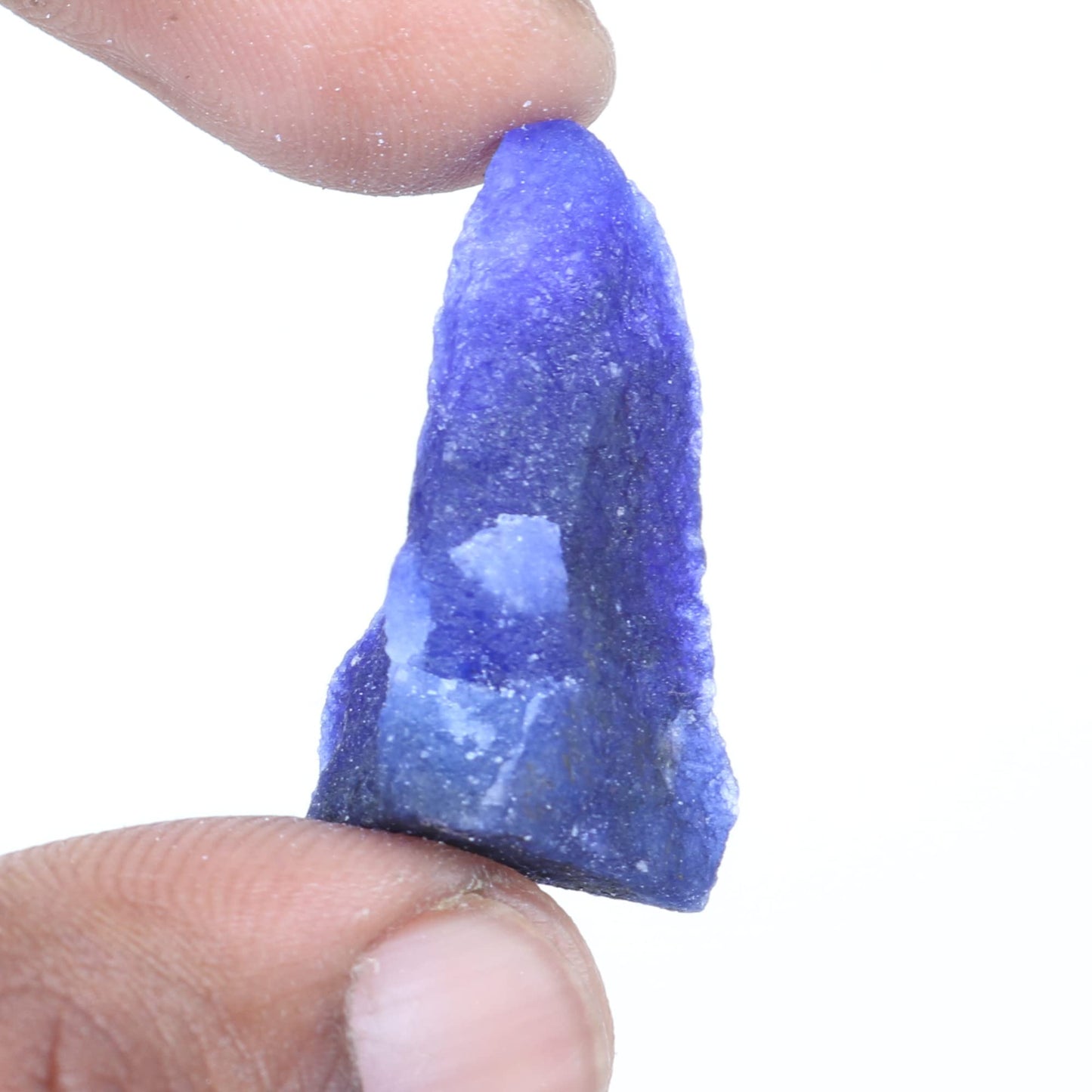 REAL-GEMS Gemstone Beads For Necklace 12.45-65.00 Blue Sapphire Crystal Beads Necklace For Women And Men