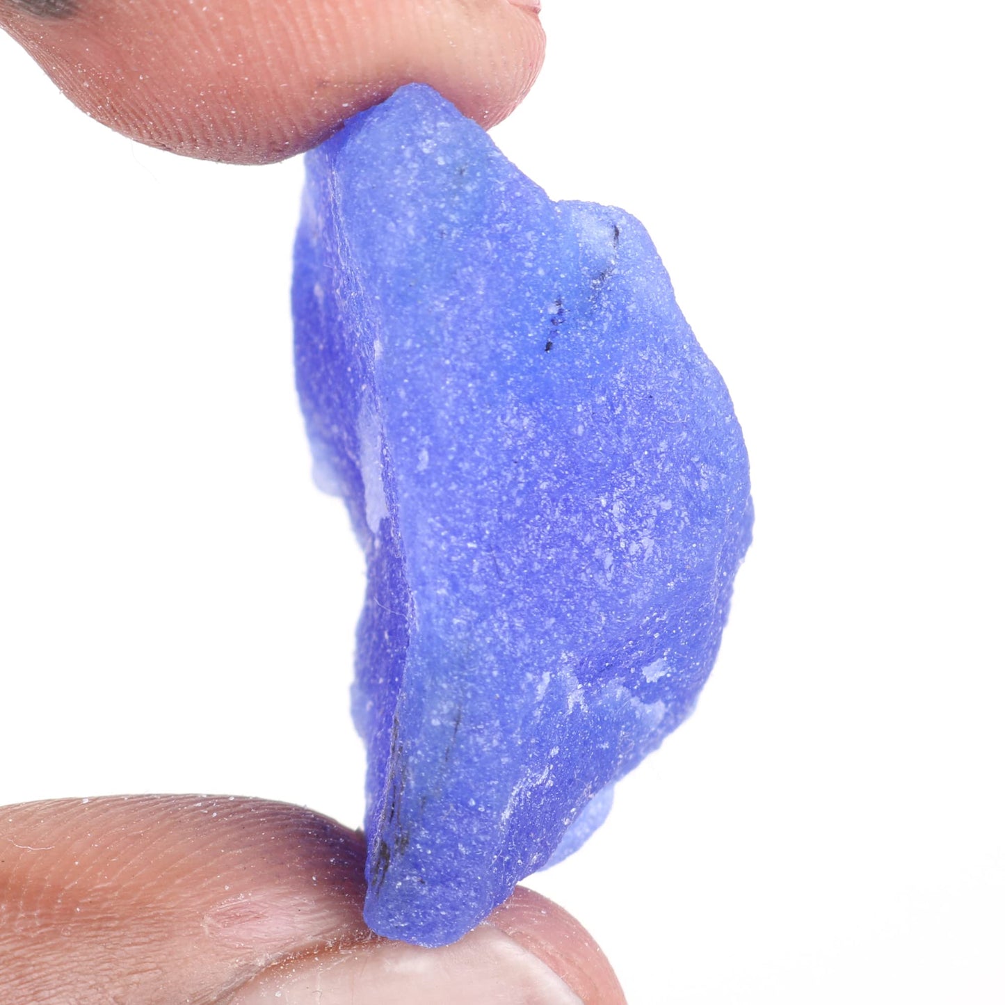 REAL-GEMS Gemstone Beads For Necklace 12.45-65.00 Blue Sapphire Crystal Beads Necklace For Women And Men
