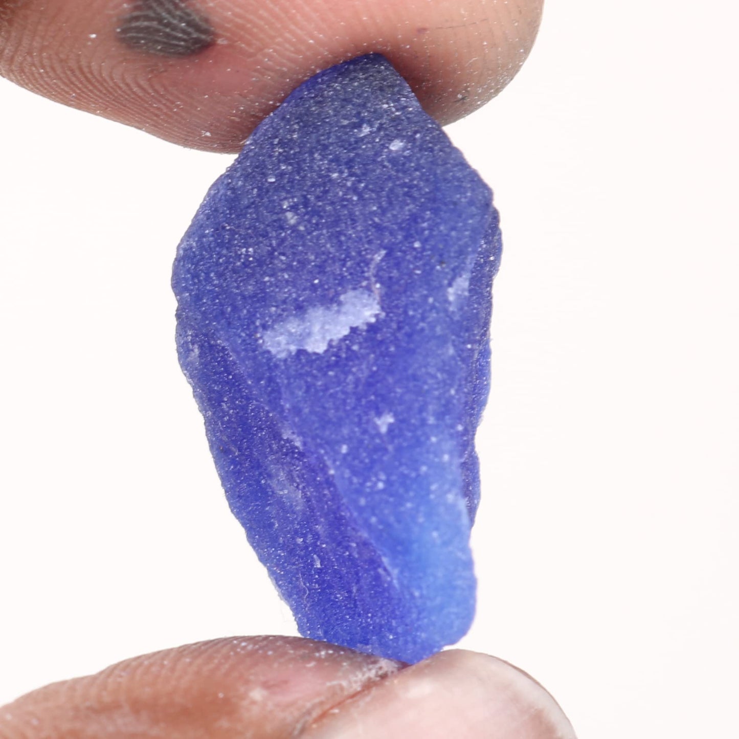REAL-GEMS Gemstone Beads For Necklace 12.45-65.00 Blue Sapphire Crystal Beads Necklace For Women And Men