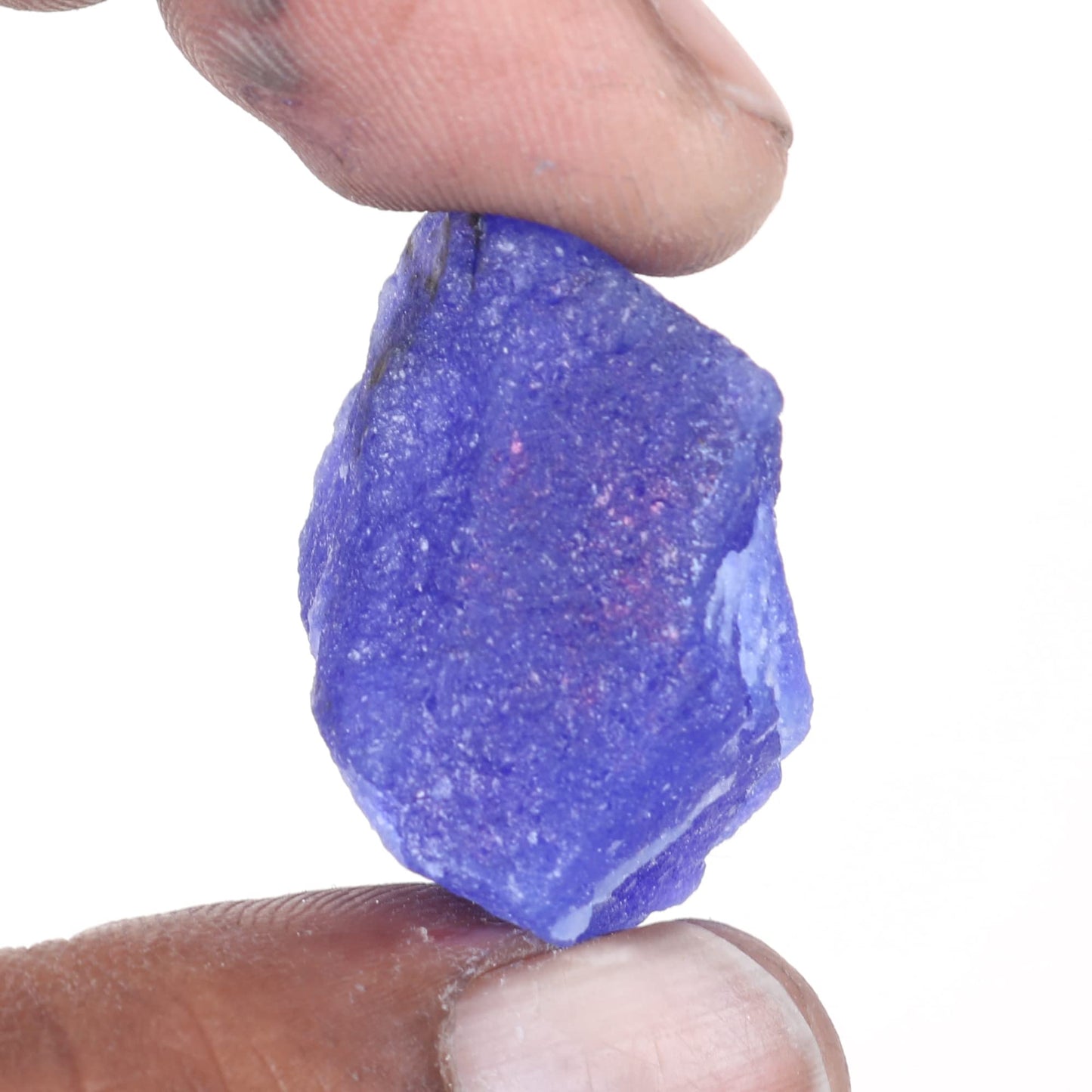 REAL-GEMS Gemstone Beads For Necklace 12.45-65.00 Blue Sapphire Crystal Beads Necklace For Women And Men