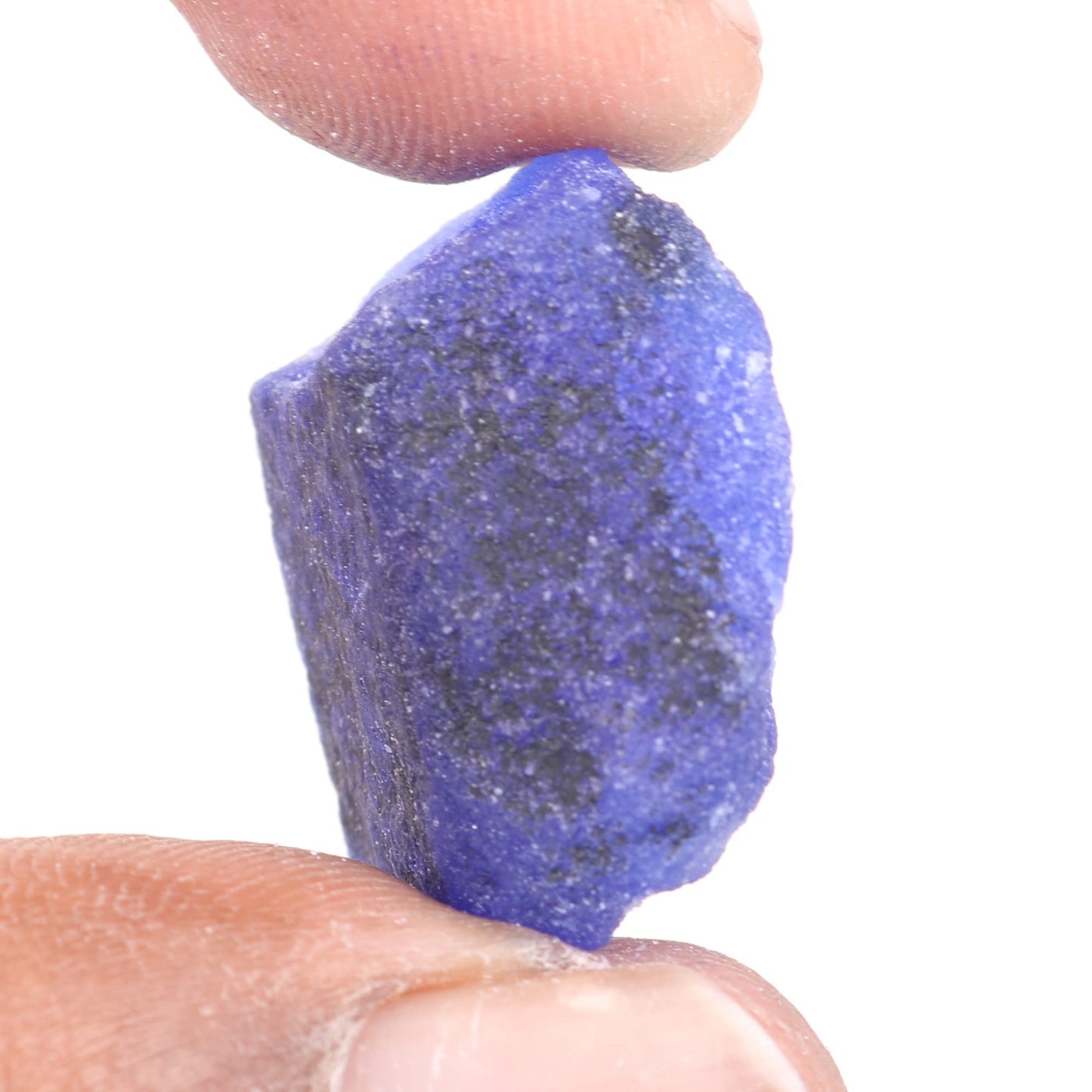 REAL-GEMS Gemstone Beads For Necklace 12.45-65.00 Blue Sapphire Crystal Beads Necklace For Women And Men