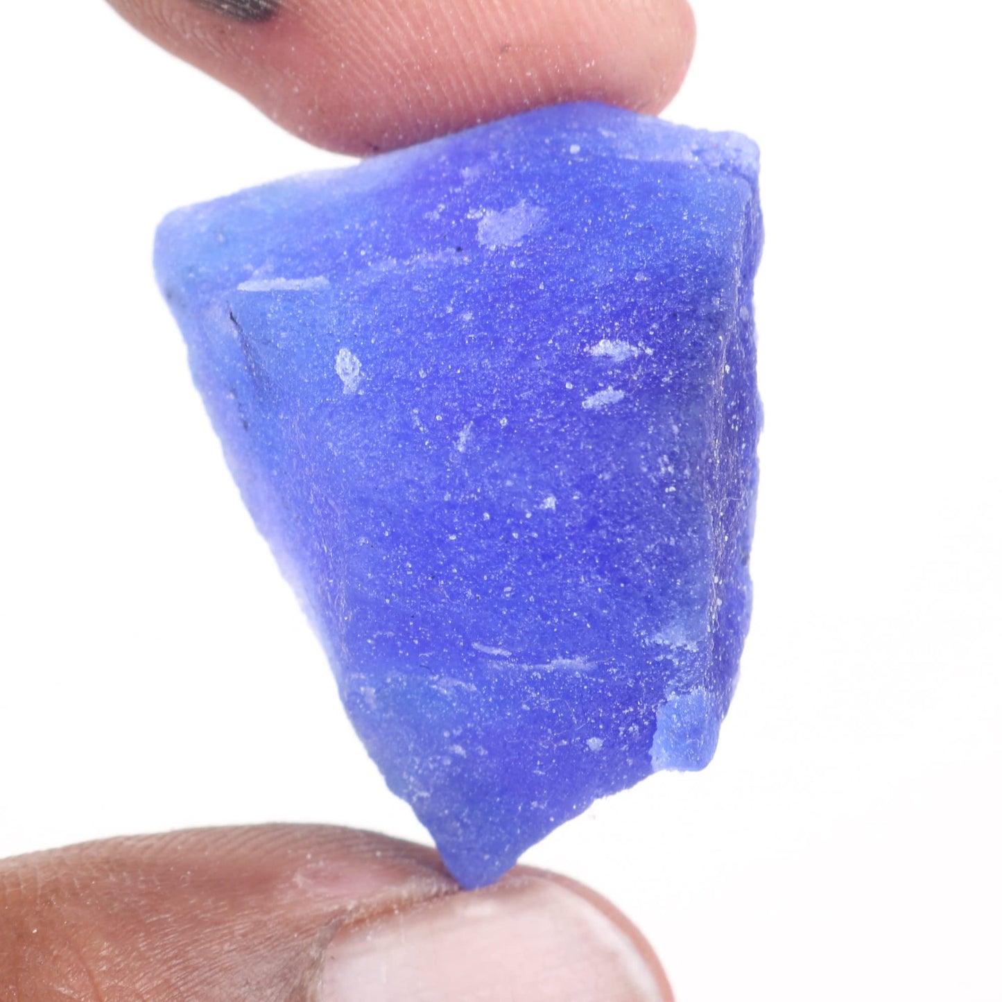 REAL-GEMS Gemstone Beads For Necklace 12.45-65.00 Blue Sapphire Crystal Beads Necklace For Women And Men