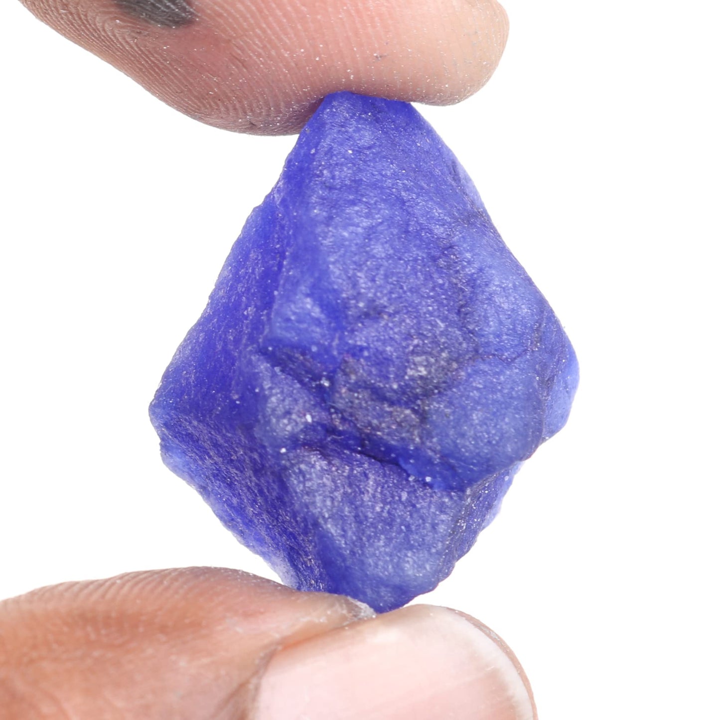 REAL-GEMS Gemstone Beads For Necklace 12.45-65.00 Blue Sapphire Crystal Beads Necklace For Women And Men