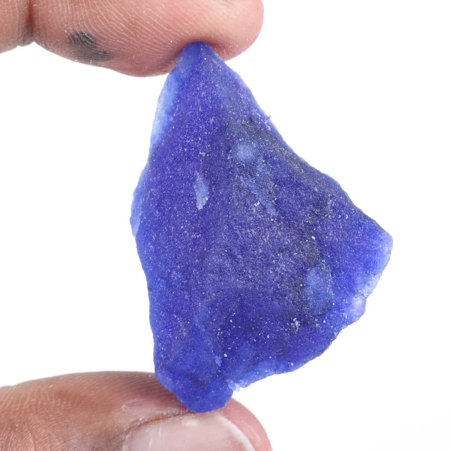 REAL-GEMS Gemstone Beads For Necklace 12.45-65.00 Blue Sapphire Crystal Beads Necklace For Women And Men