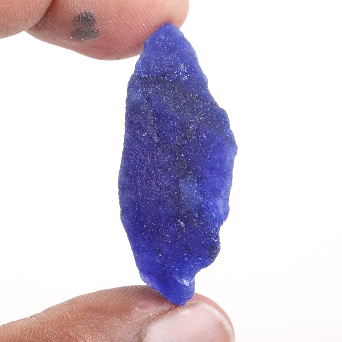 REAL-GEMS Gemstone Beads For Necklace 12.45-65.00 Blue Sapphire Crystal Beads Necklace For Women And Men