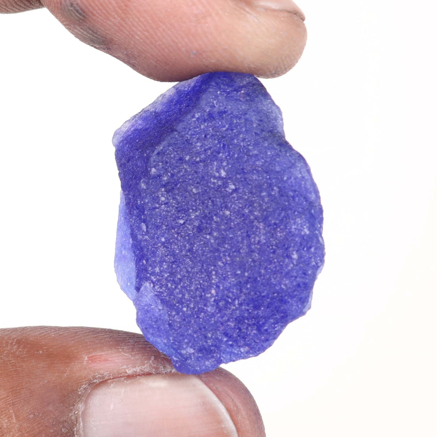 REAL-GEMS Gemstone Beads For Necklace 12.45-65.00 Blue Sapphire Crystal Beads Necklace For Women And Men