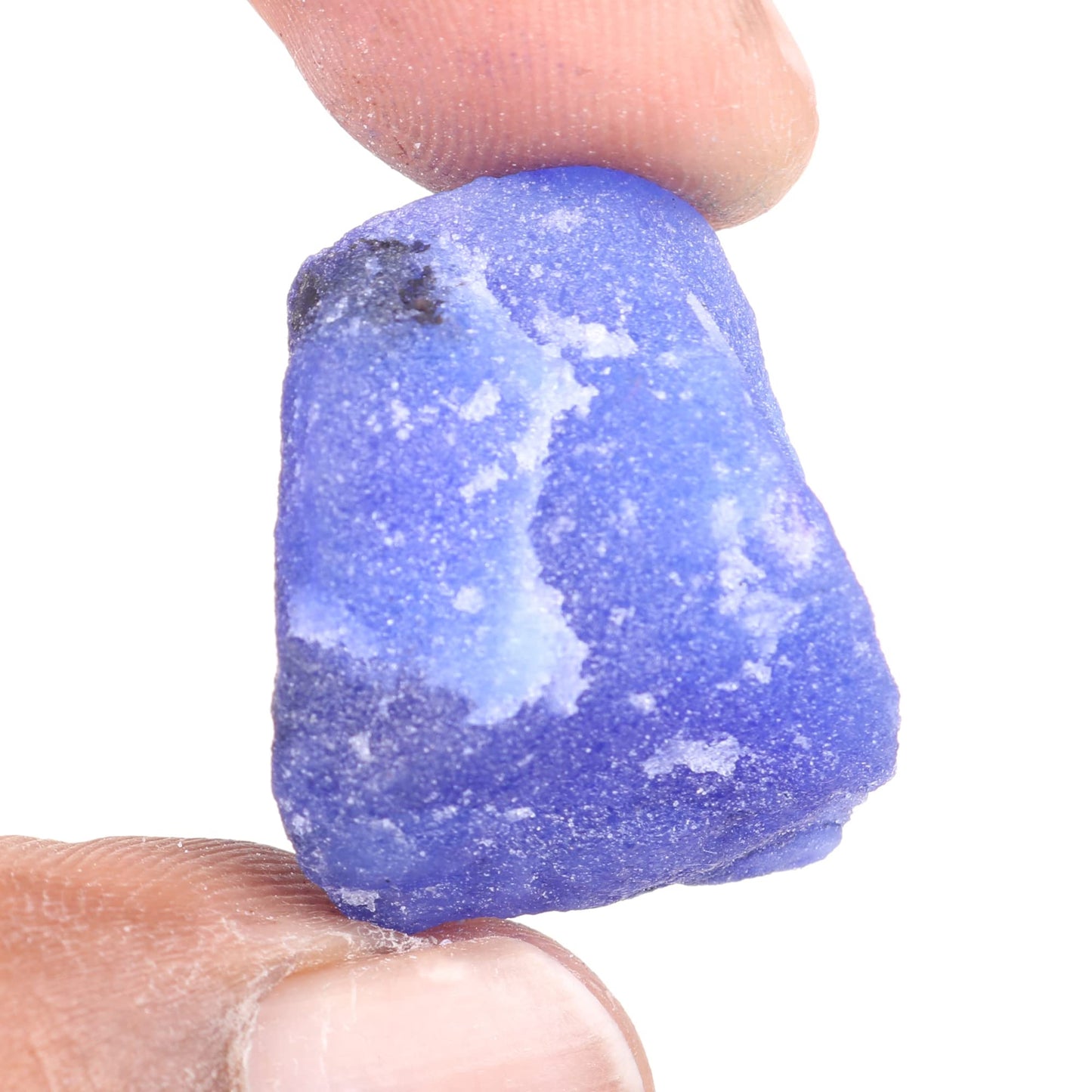REAL-GEMS Gemstone Beads For Necklace 12.45-65.00 Blue Sapphire Crystal Beads Necklace For Women And Men
