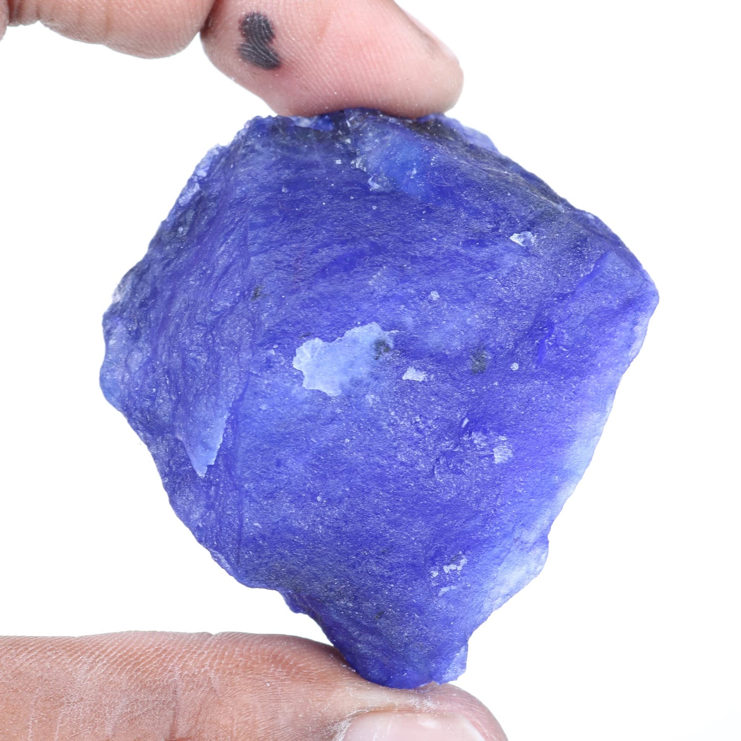 REAL-GEMS Gemstone Beads For Necklace 12.45-65.00 Blue Sapphire Crystal Beads Necklace For Women And Men