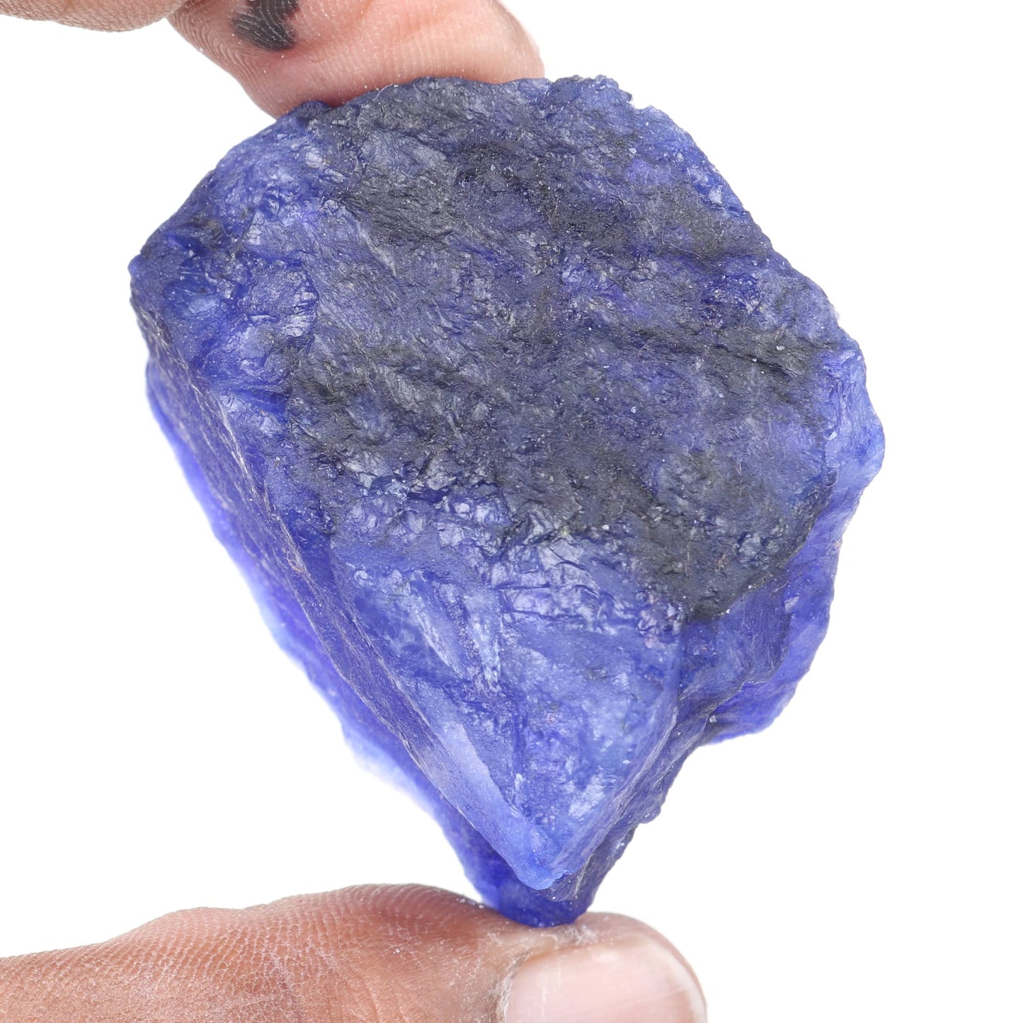 REAL-GEMS Gemstone Beads For Necklace 12.45-65.00 Blue Sapphire Crystal Beads Necklace For Women And Men